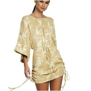 NWT Shona Joy sz. 2 Women's Shirt Dress Coverup Beachy Viscose Casual Chic